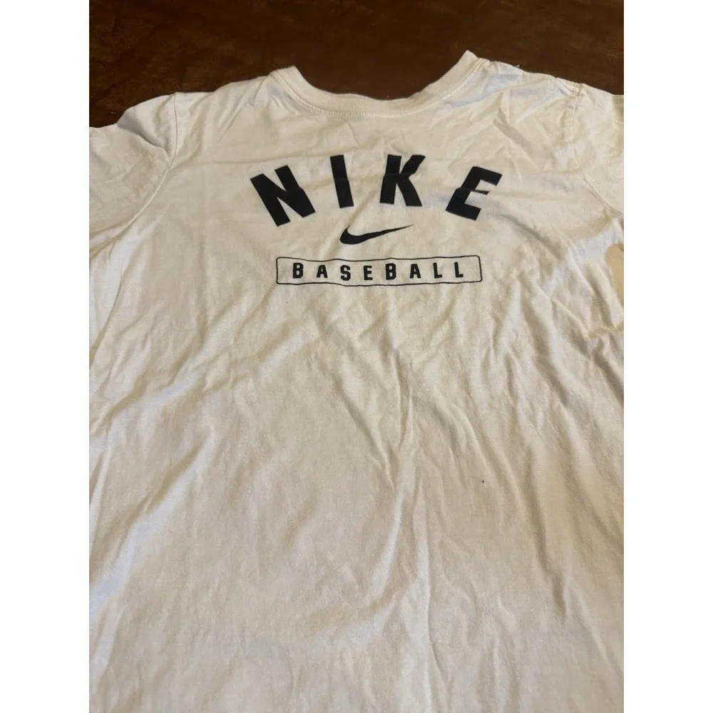 The Nike Tee Nike Youth Baseball T Shirt XL White